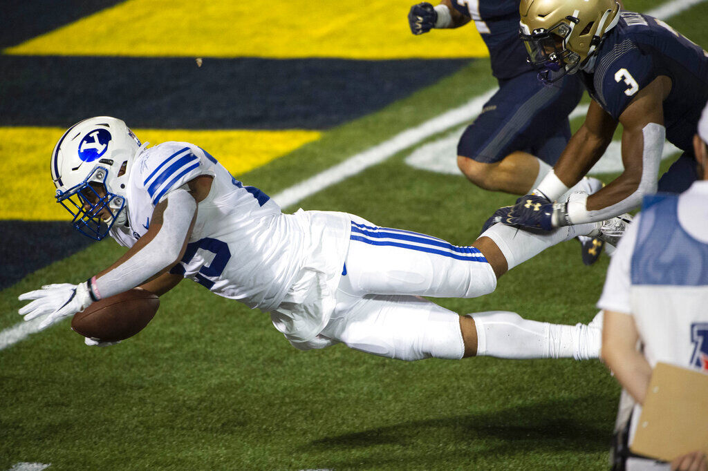 APTOPIX BYU Navy Football